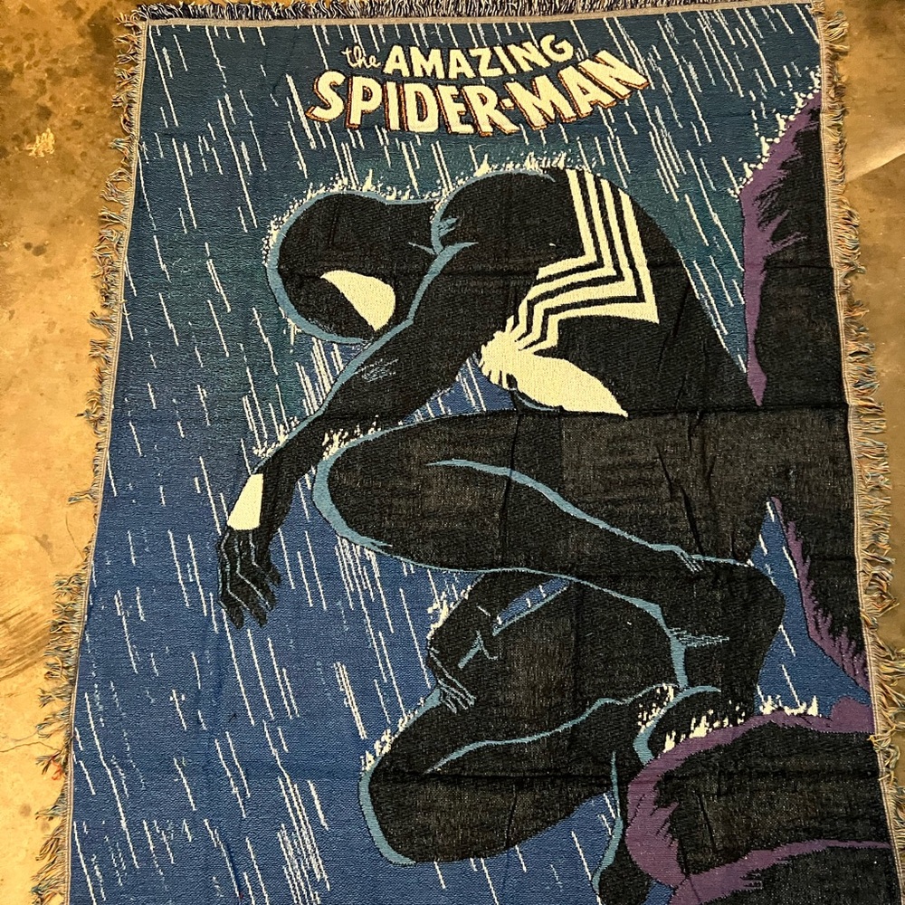 Amazing Spider-Man Woven Tapestry